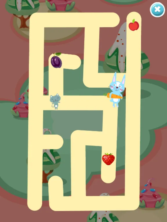 Baby games - Mazes iPad  Screenshots