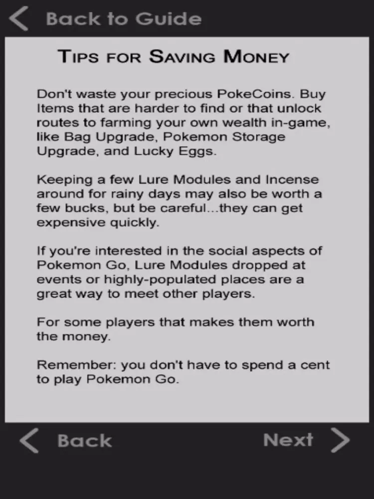 Скриншоты Walk Guide for Pokemon Go iPad 