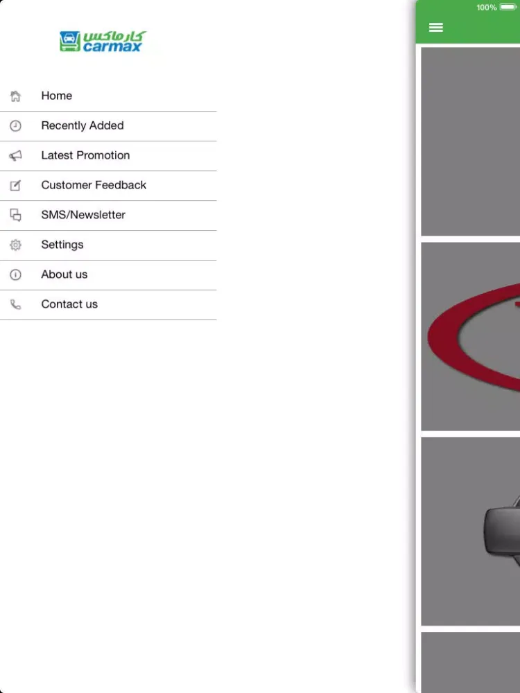 CarMax Kw iPad  Screenshots