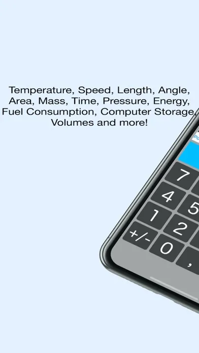 Ảnh chụp màn hình của Multiple units converter