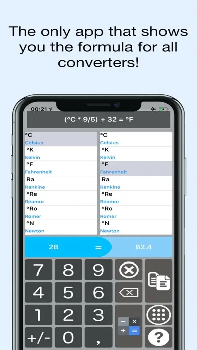Ảnh chụp màn hình của Multiple units converter