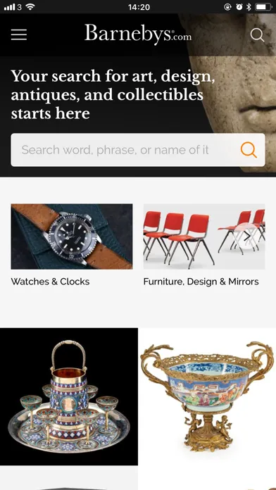 Barnebys Screenshots