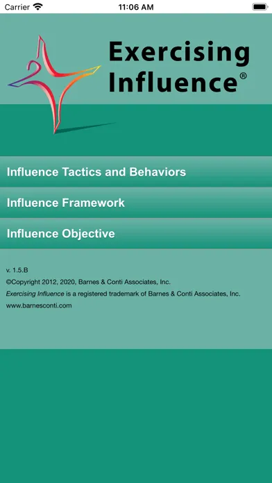 Exercising Influence Reference Screenshots