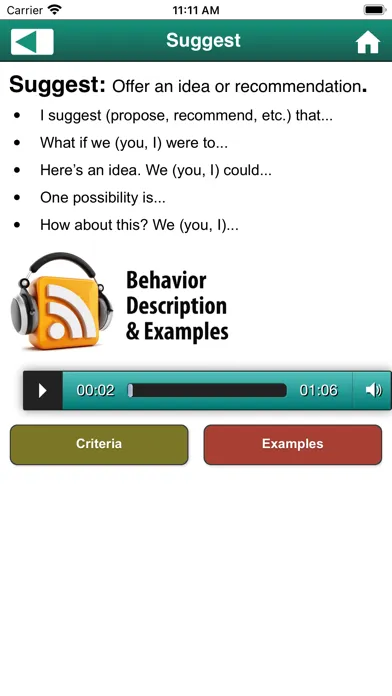 Exercising Influence Reference Screenshots