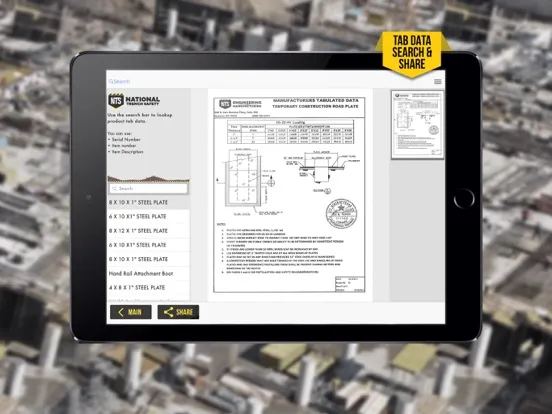 ภาพหน้าจอของ National Trench Safety Mobile iPad 
