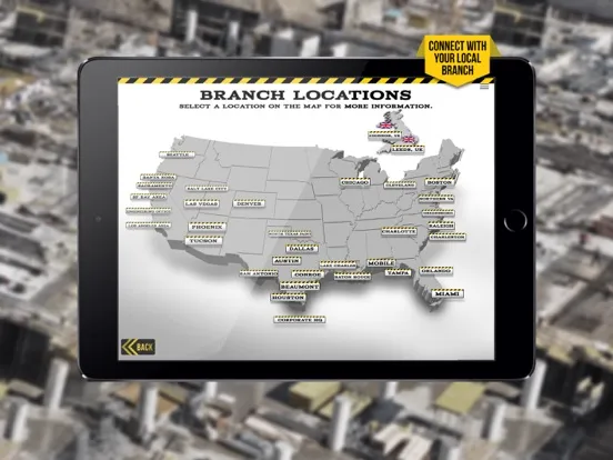 ภาพหน้าจอของ National Trench Safety Mobile iPad 