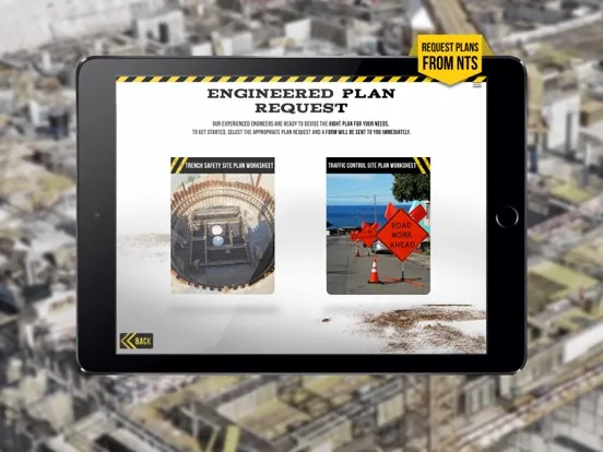 ภาพหน้าจอของ National Trench Safety Mobile iPad 