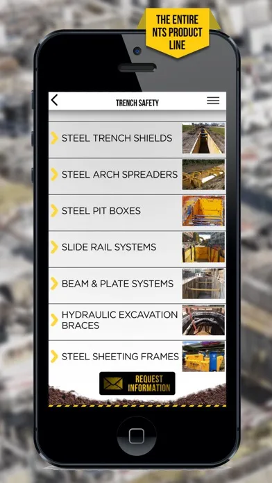 ภาพหน้าจอของ National Trench Safety Mobile