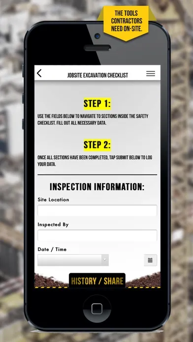 ภาพหน้าจอของ National Trench Safety Mobile