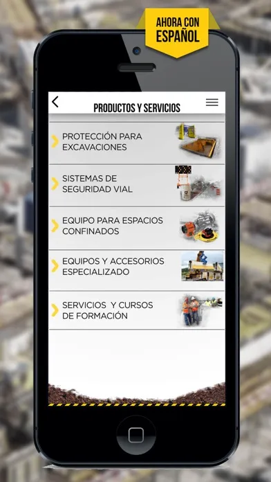 ภาพหน้าจอของ National Trench Safety Mobile