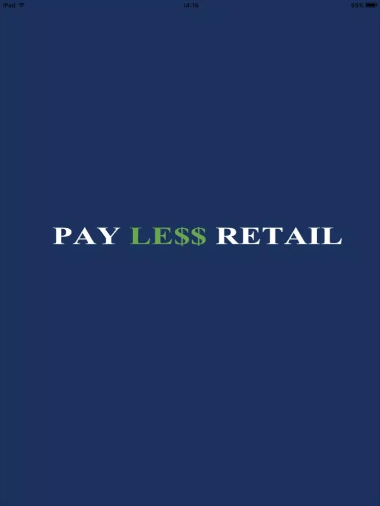 Capturas de tela do Pay Less Retail iPad 