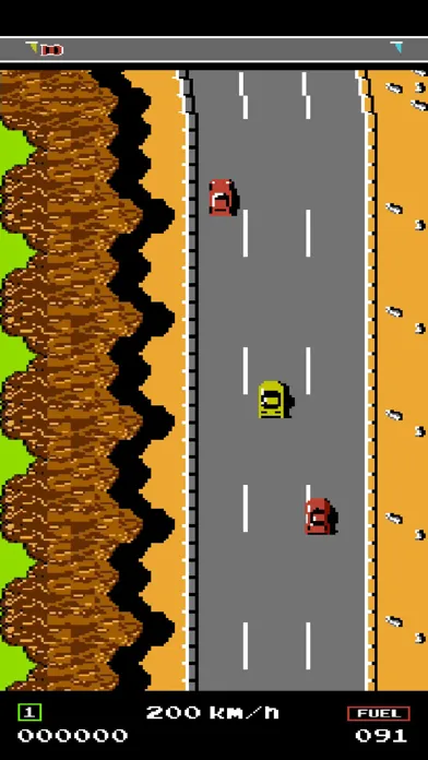Captures d'écran de Road Racer Mobile