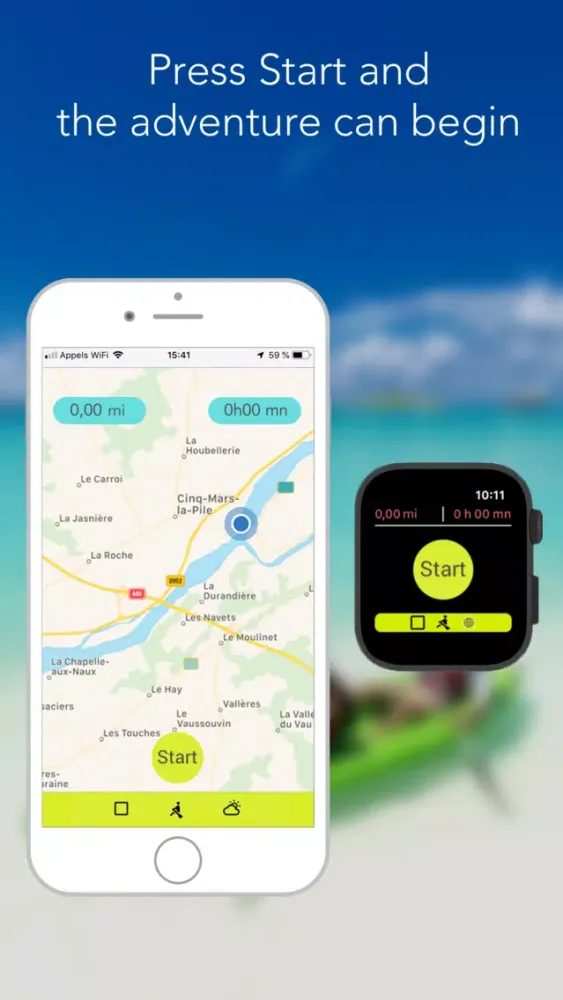 Zrzuty ekranu Kayak Tracker
