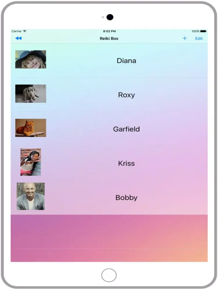 Reiki Box iPad  Ekran Görüntüleri