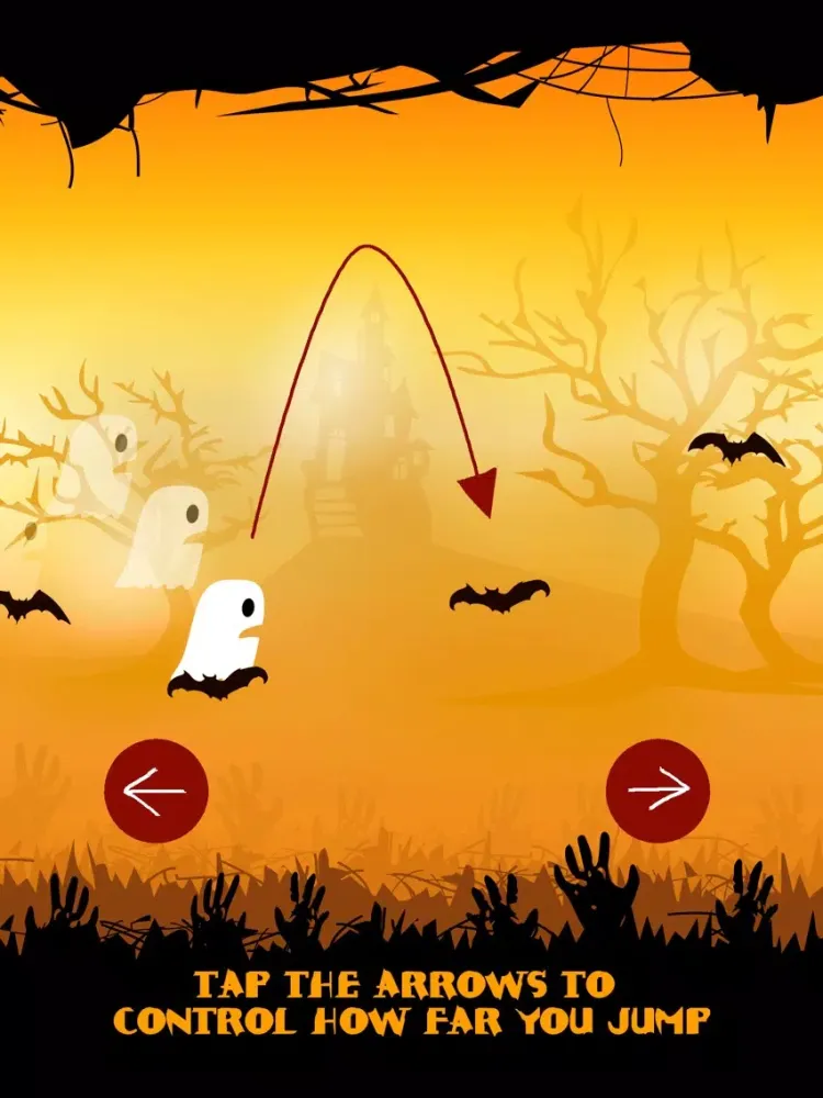 Zrzuty ekranu Batland - tap and jump from bat to bat but don't fall iPad 
