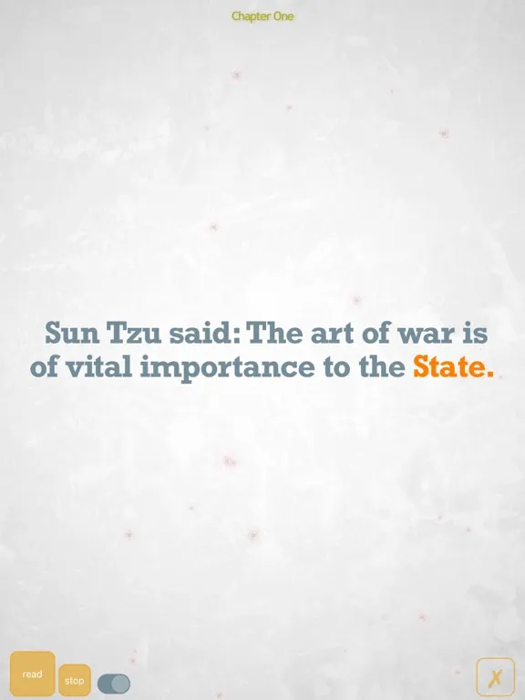 Captures d'écran de The Art of War - Audiobook iPad 