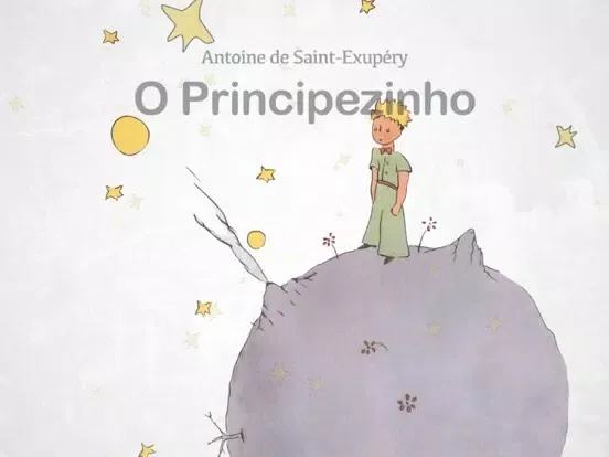 Tangkapan skrin O Prinzipezinho - Audiolivro iPad 
