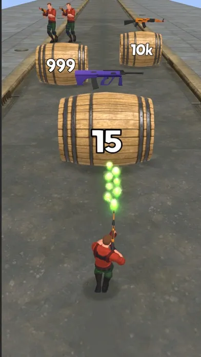 Ảnh chụp màn hình của Barrel Shooter 3D