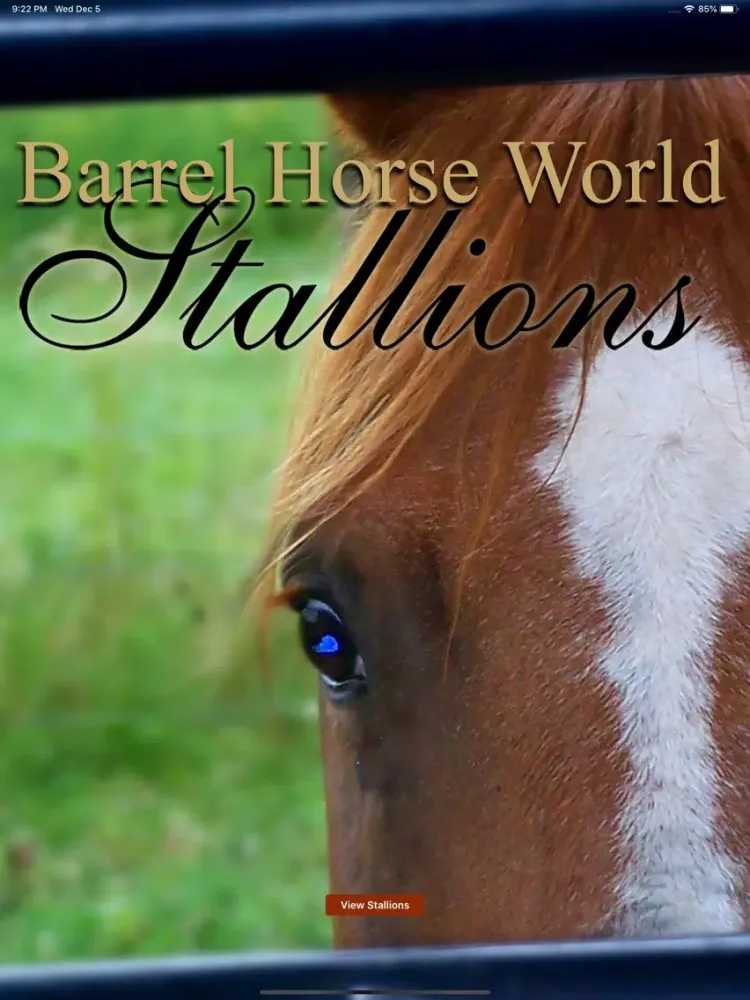 Capturas de pantalla de Barrel Horse World Stallions iPad 