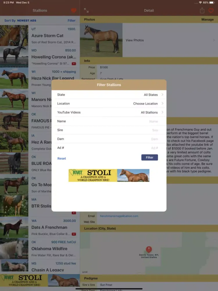 Capturas de pantalla de Barrel Horse World Stallions iPad 