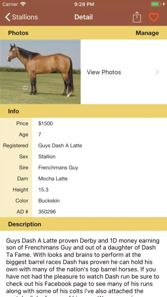 Capturas de pantalla de Barrel Horse World Stallions