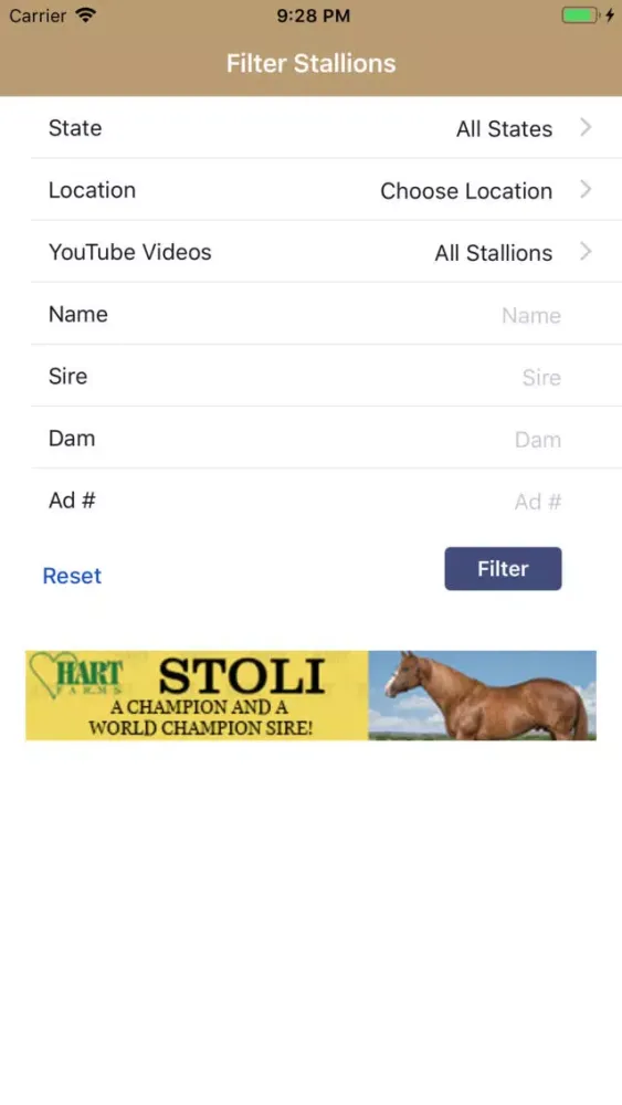 Capturas de pantalla de Barrel Horse World Stallions