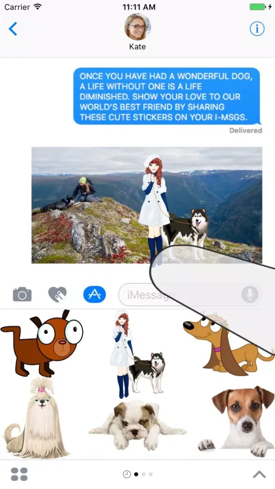 Animated Dog Lovers Sticker Pack Screenshots