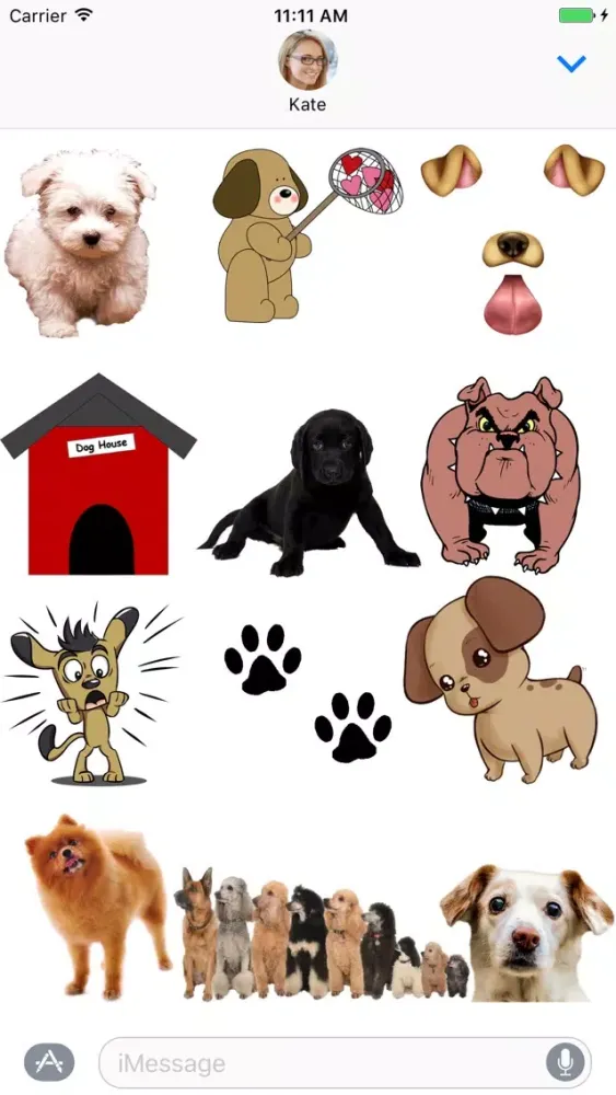 Animated Dog Lovers Sticker Pack Screenshots