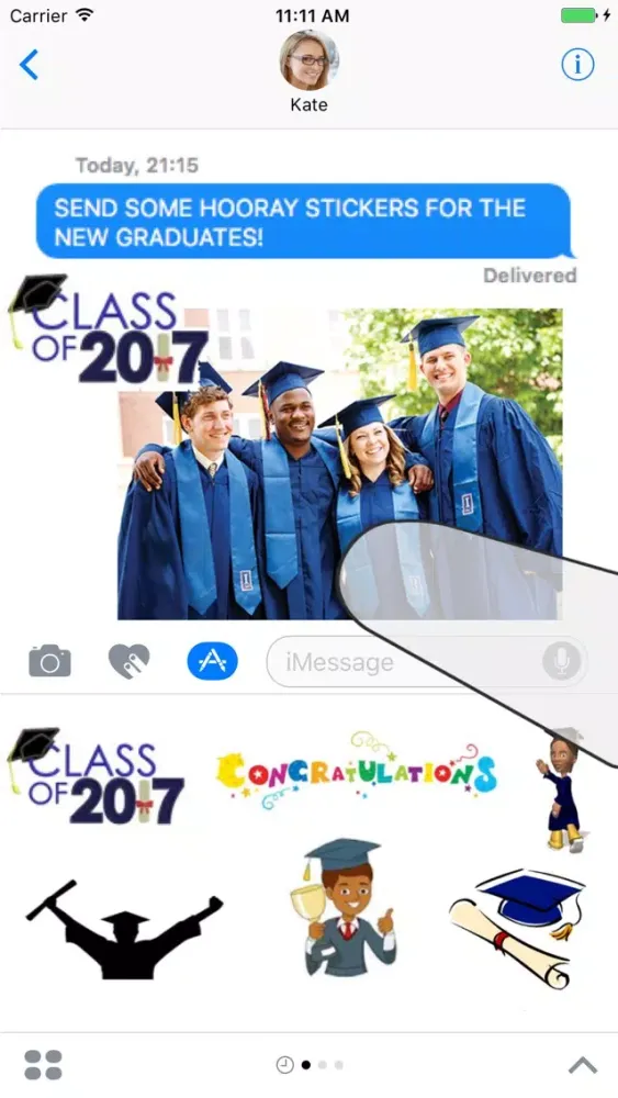 Graduation Sticker Pack স্ক্রিনশট