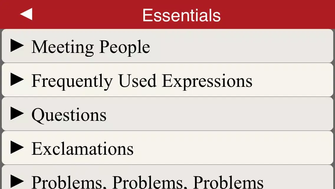 Italian At A Glance Phrasebook Ekran Görüntüleri