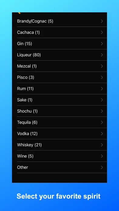 Captures d'écran de Mix & Match - Cocktail Recipes
