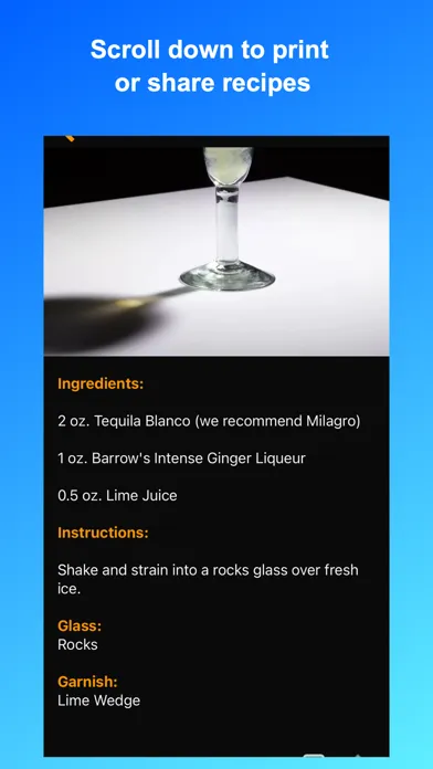 Captures d'écran de Mix & Match - Cocktail Recipes