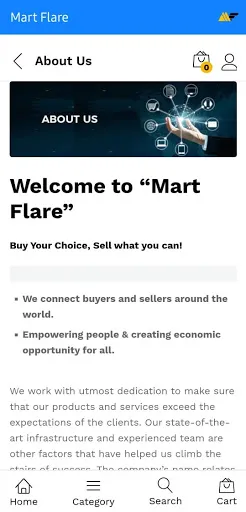 Mart Flare سکرین شاٹس