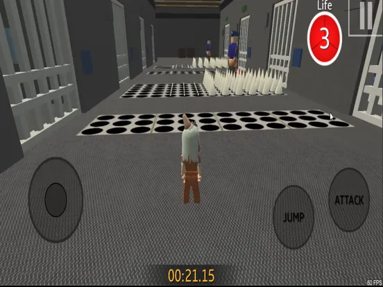 Capturas de tela do escape Barry prison iPad 