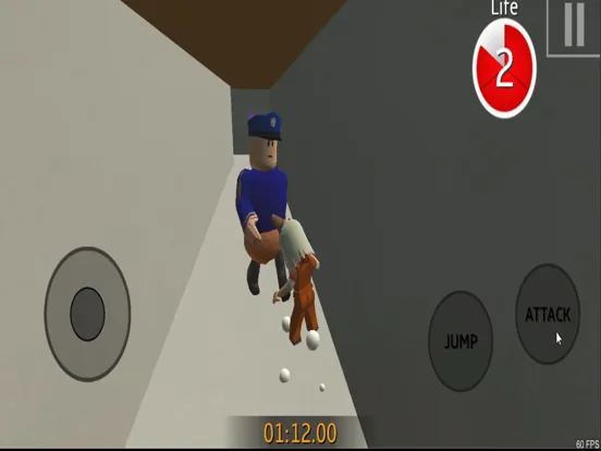 Capturas de tela do escape Barry prison iPad 