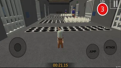 Capturas de tela do escape Barry prison