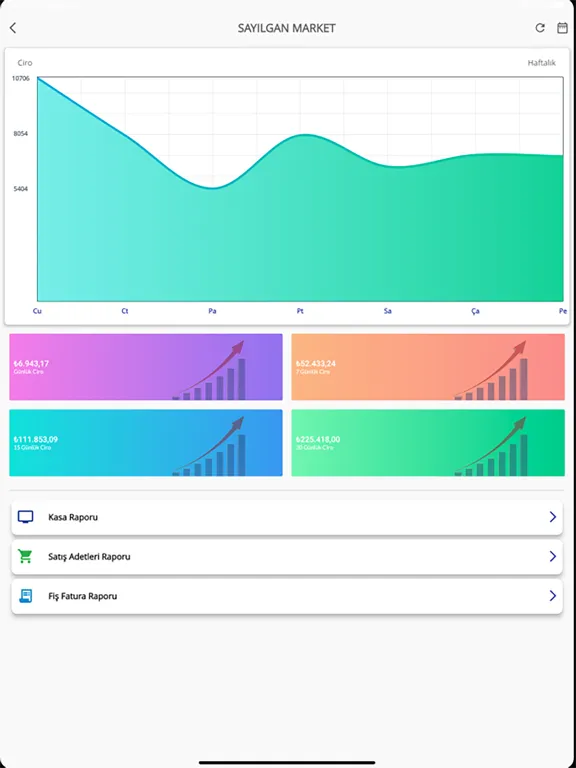 Barsoft Analiz iPad  Screenshots