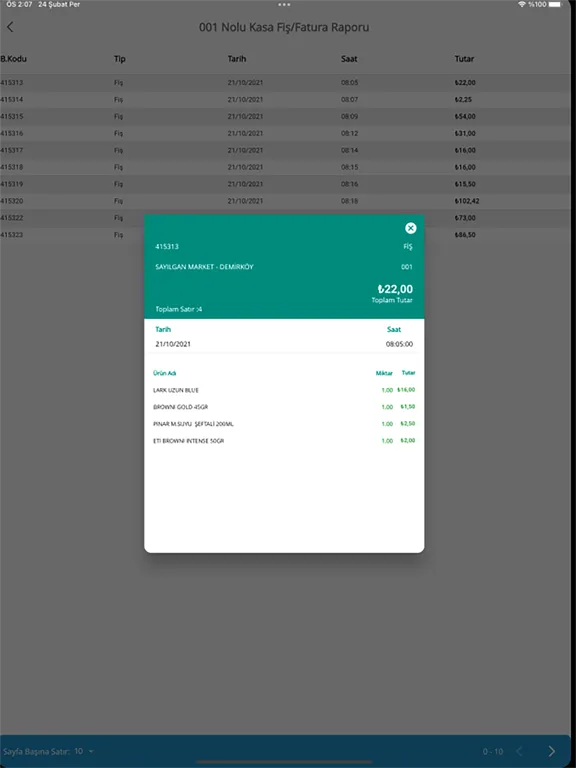 Barsoft Analiz iPad  Screenshots