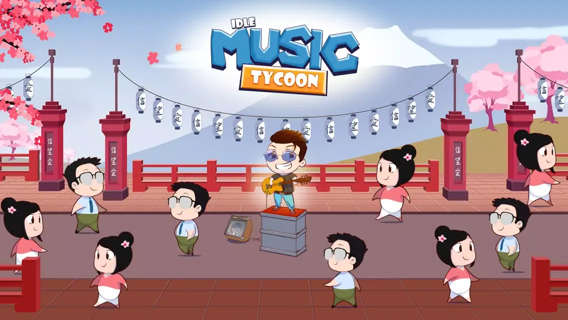 Ảnh chụp màn hình của Idle Music Tycoon