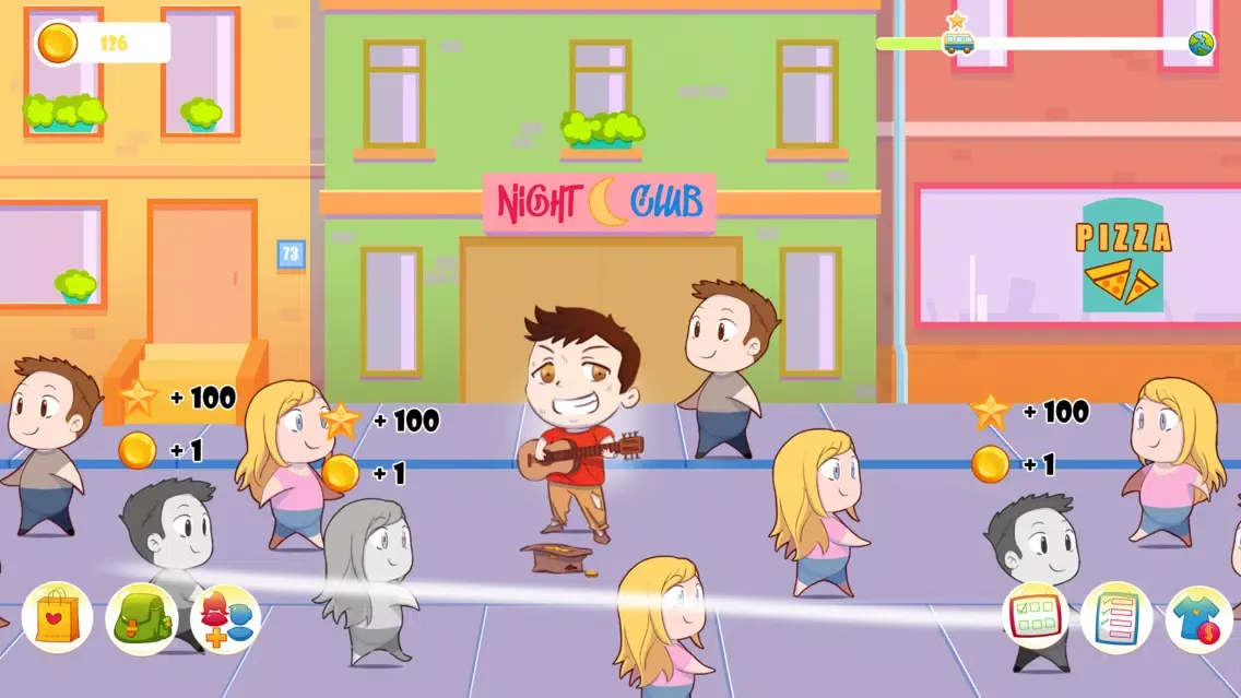 Ảnh chụp màn hình của Idle Music Tycoon