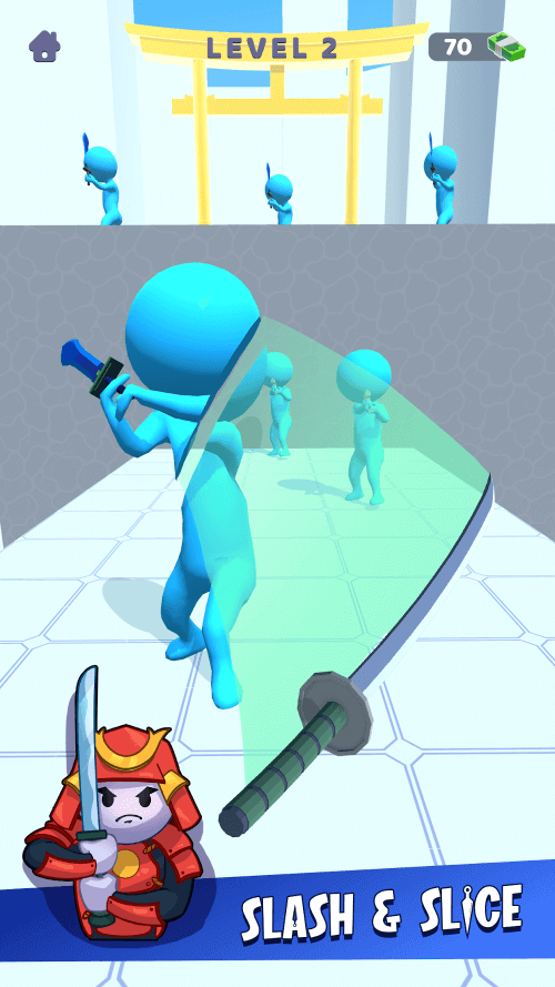 Sword Play! Ninja Slice Runner-screenshot-1