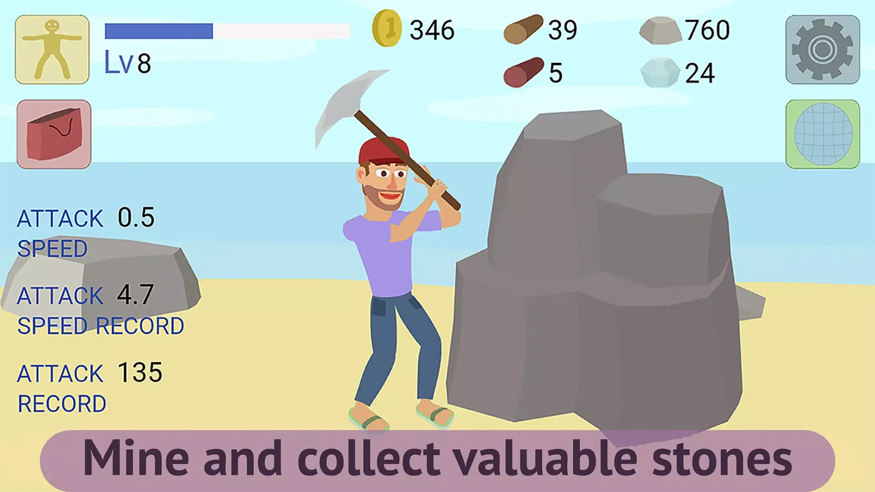 Mining Clicker Screenshots