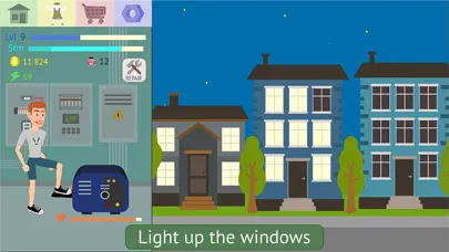 ภาพหน้าจอของ Energy Clicker: Light up world