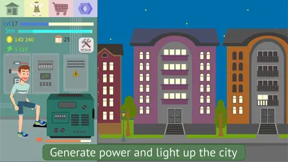 ภาพหน้าจอของ Energy Clicker: Light up world