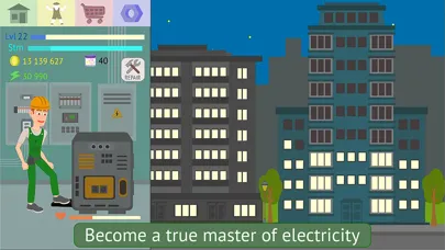 ภาพหน้าจอของ Energy Clicker: Light up world