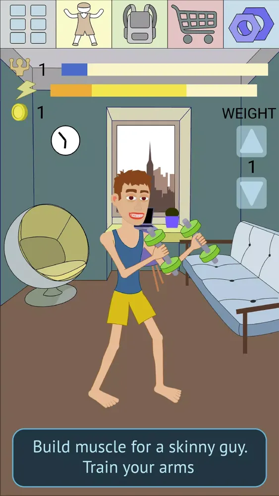 Captures d'écran de Muscle Clicker 2