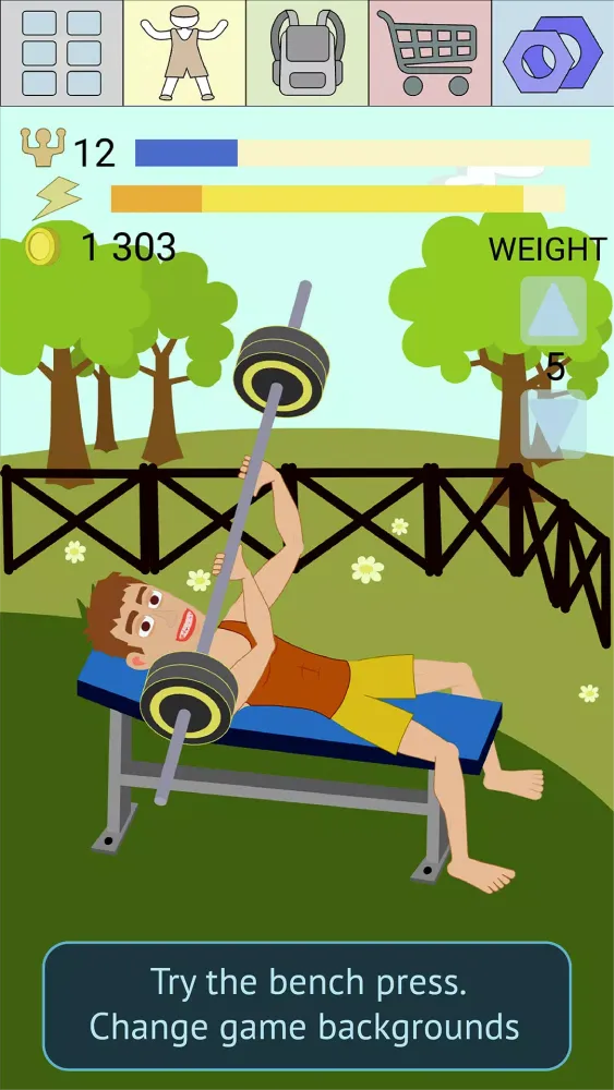 Captures d'écran de Muscle Clicker 2