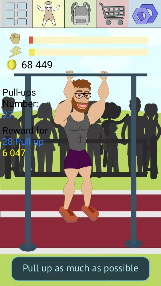 Captures d'écran de Muscle Clicker 2