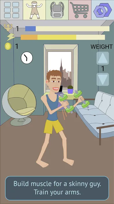 Muscle Clicker 2: RPG Gym Game スクリーンショット
