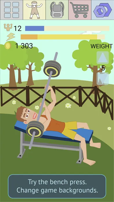 Muscle Clicker 2: RPG Gym Game スクリーンショット